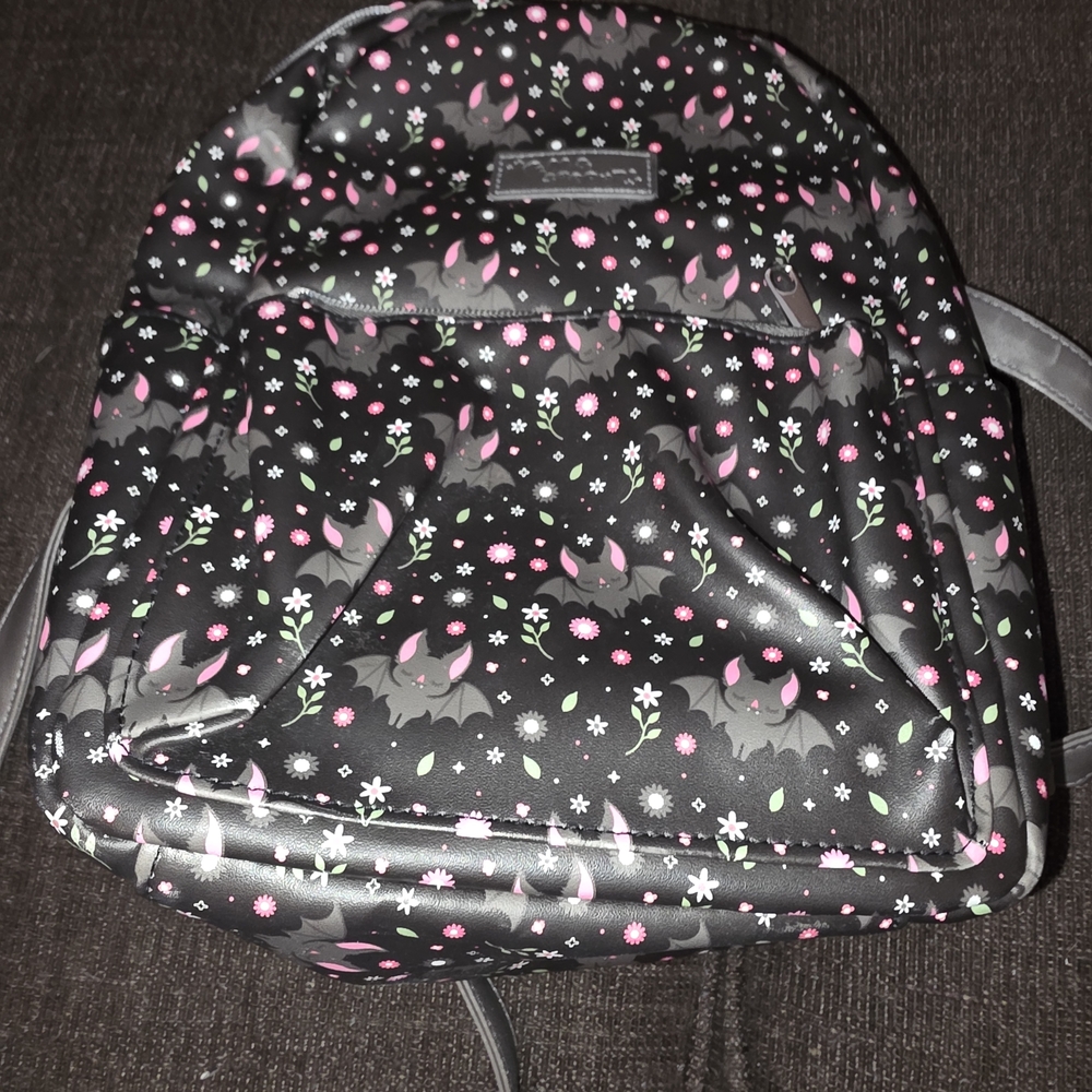 Floral Patterned Backpack